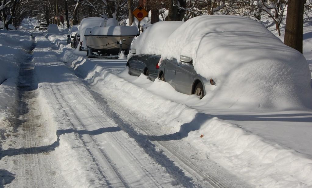 A major winter storm buried the region in over 20 inches of snow. Photo by Eleanor Katz.