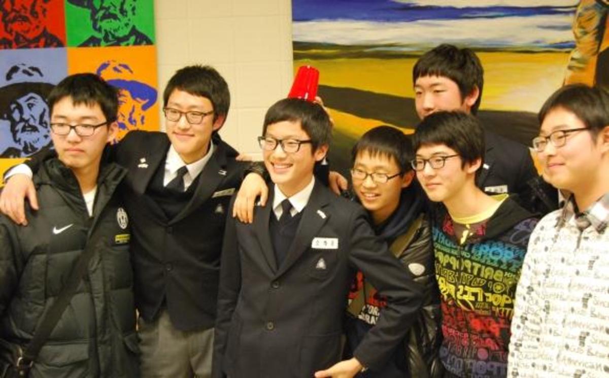High School in Korea came to Whitman last week through a sister school ...