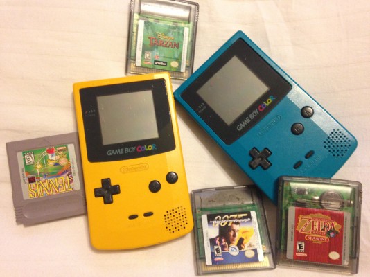 Gameboys always brought entertainment and joy to long car rides and rainy afternoons. Photo by Emilia Malachowski.