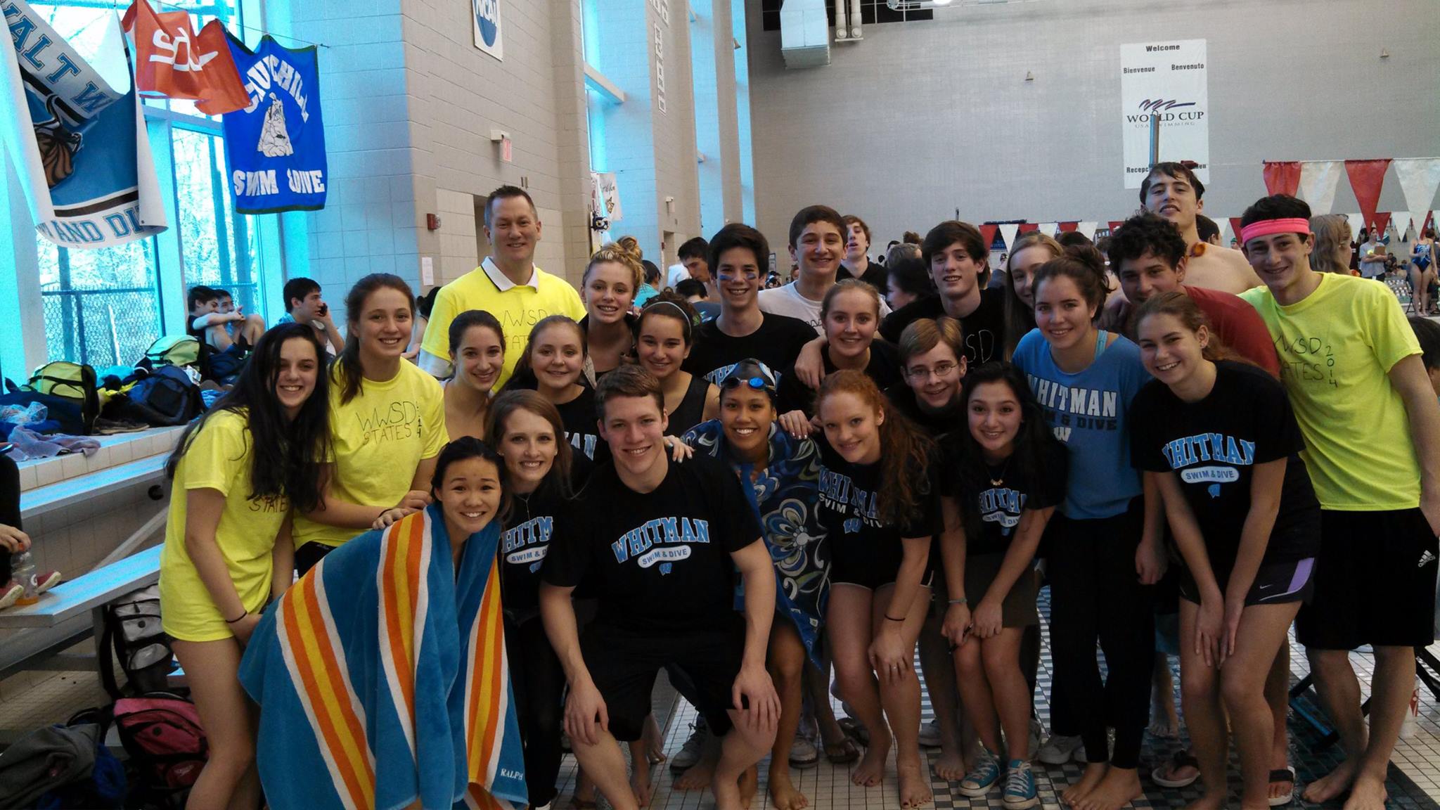 Swim and Dive competes at States – The Black and White