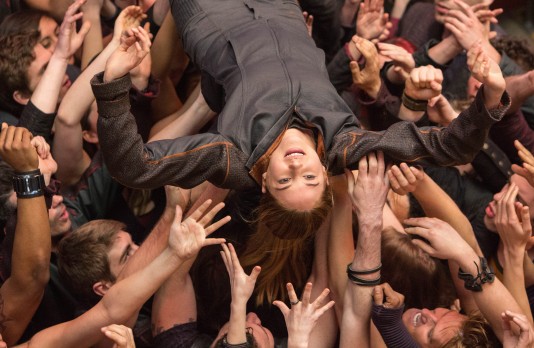 Shailene Woodley in a scene from "Divergent." (AP Photo/Summit Entertainment, Jaap Buitendijk)