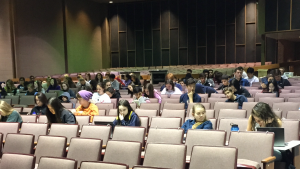 Scores from last spring's PARCC testing were lower than expected. Photo by Julia Gilman.